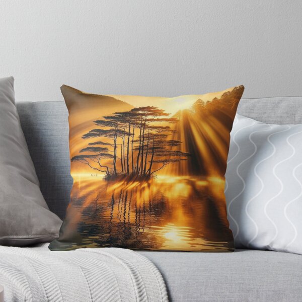 Item preview, Golden water reflections in autumn: magical moments by the water designed and sold by FotoworldEdel.