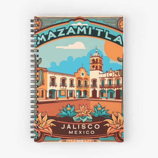 Item preview, Mazamitla Jalisco Mexico Vintage Travel Tourism designed and sold by TravelersGems.
