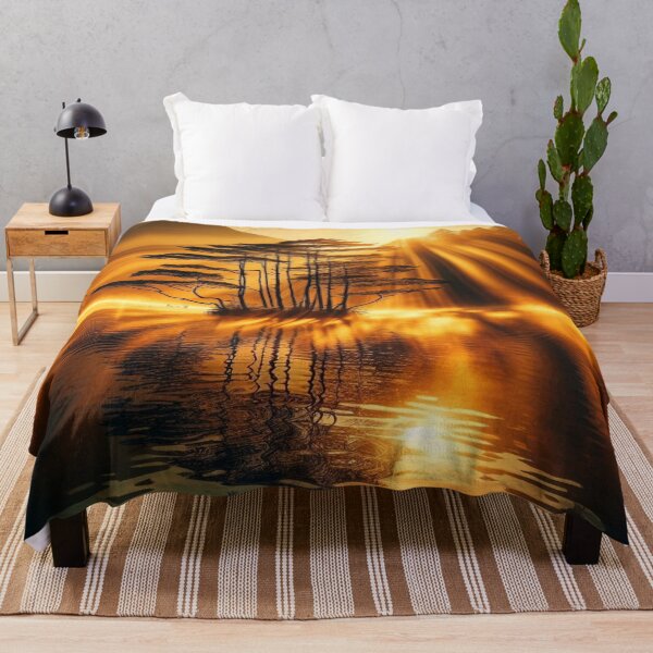 Item preview, Golden water reflections in autumn: magical moments by the water designed and sold by FotoworldEdel.