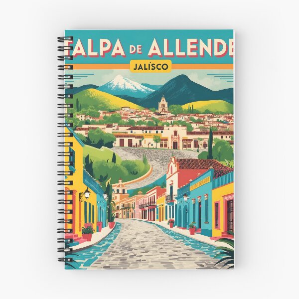 Item preview, Talpa de Allende Jalisco Mexico Vintage Travel Tourism designed and sold by TravelersGems.