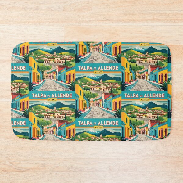Item preview, Talpa de Allende Jalisco Mexico Vintage Travel Tourism designed and sold by TravelersGems.