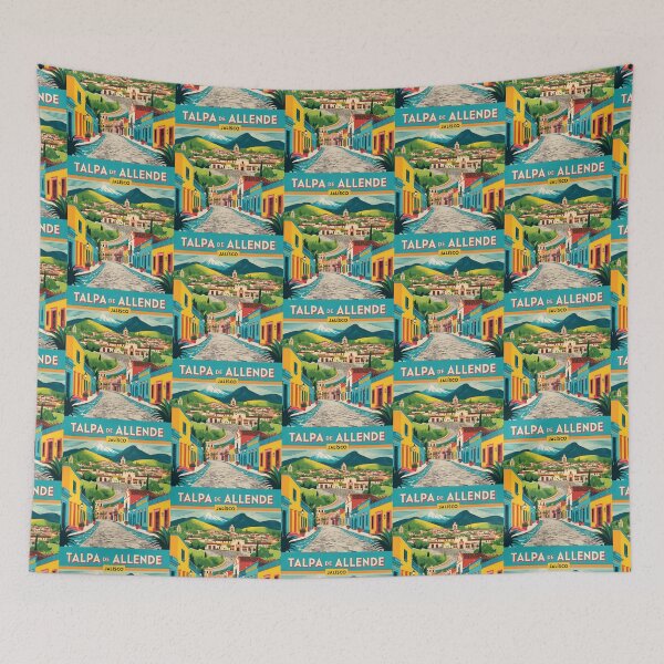 Item preview, Talpa de Allende Jalisco Mexico Vintage Travel Tourism designed and sold by TravelersGems.