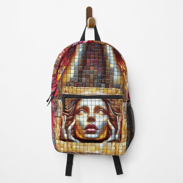 Item preview, Angels - Molten gold and silver Rainbow mosaic designed and sold by ZulryLifestyles.