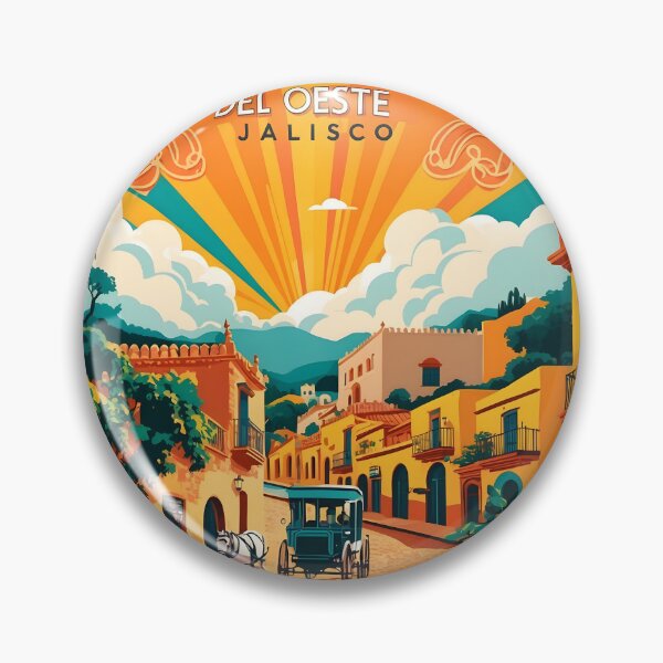 Item preview, San Sebastian del Oeste Jalisco Mexico Vintage Travel Tourism designed and sold by TravelersGems.