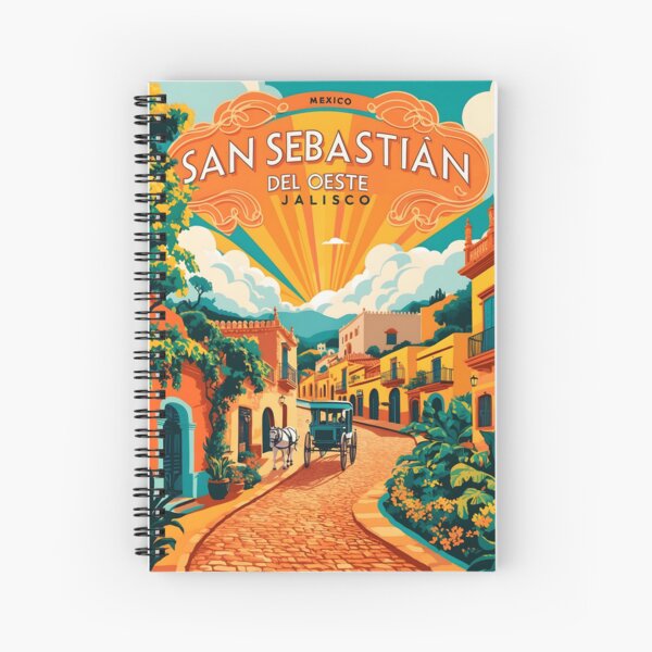 Item preview, San Sebastian del Oeste Jalisco Mexico Vintage Travel Tourism designed and sold by TravelersGems.