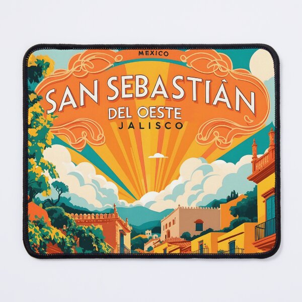 Item preview, San Sebastian del Oeste Jalisco Mexico Vintage Travel Tourism designed and sold by TravelersGems.
