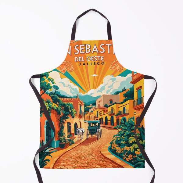 Item preview, San Sebastián del Oeste Jalisco México Viajes Vintage Turismo designed and sold by TravelersGems.