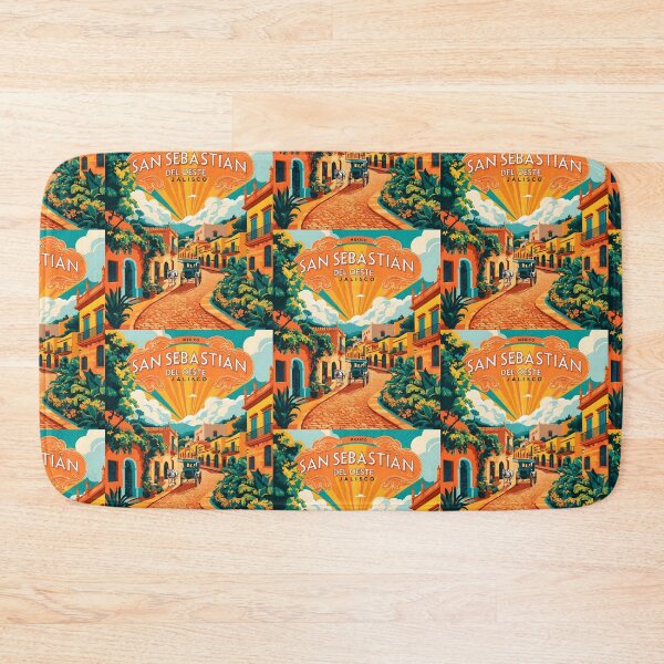 Item preview, San Sebastian del Oeste Jalisco Mexico Vintage Travel Tourism designed and sold by TravelersGems.