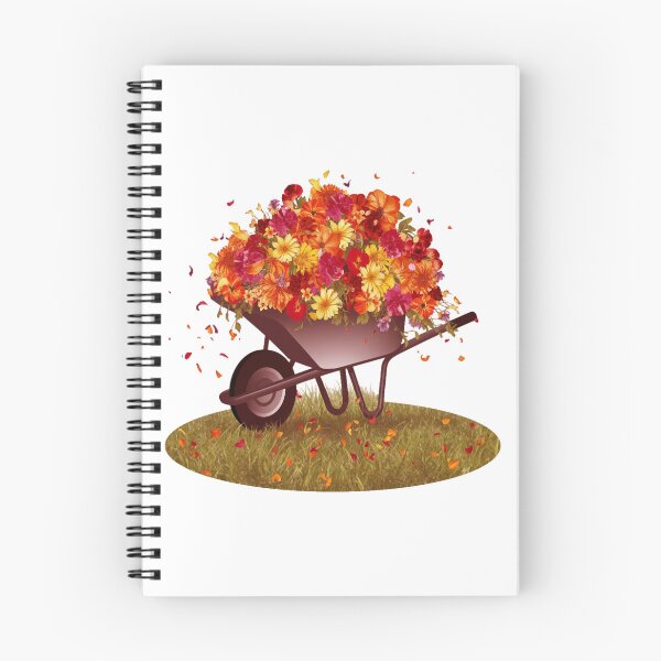 Item preview, wheelbarrow flowers  designed and sold by reillybarrett.