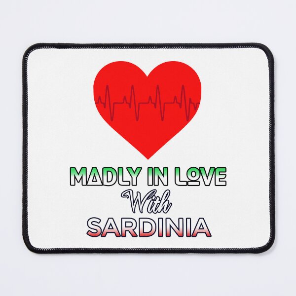 Item preview, Sardinia - Italy - Sardegna - Italia - Love - Heart EKG designed and sold by miskaralise.
