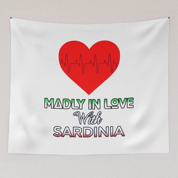 Aperçu de l'œuvre Sardaigne - Italie - Sardaigne - Italie - Amour - ECG du coeur créée et vendue par miskaralise.