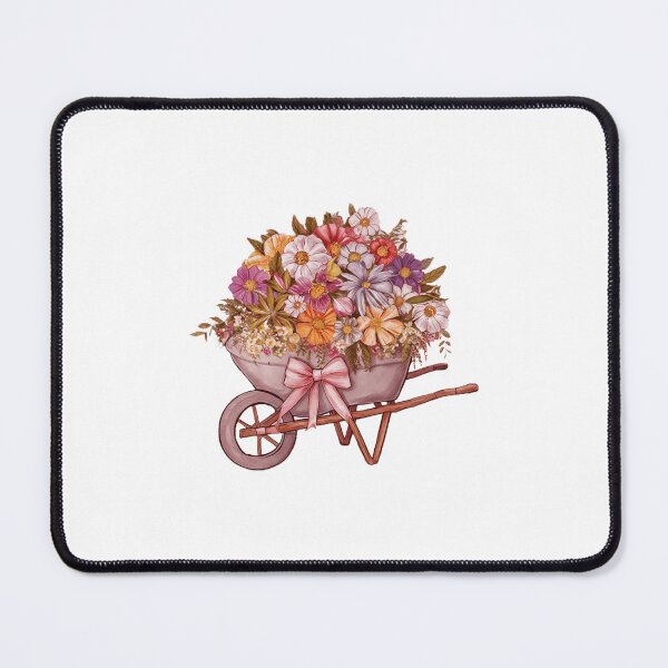 Item preview, wheelbarrow flowers designed and sold by reillybarrett.