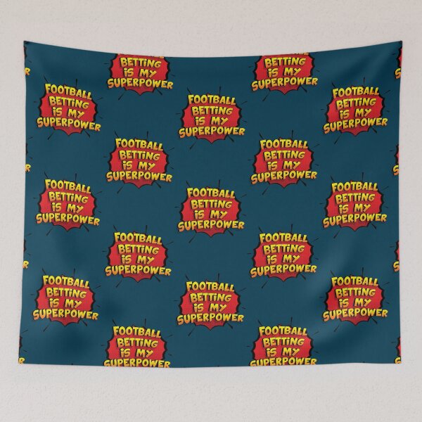 Item preview, Football Betting is my Superpower Funny Design Football Betting Gift designed and sold by CrystalStroman.