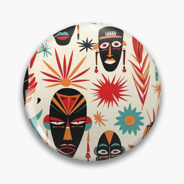 Item preview, Bold African Tiki Art designed and sold by mittie101.