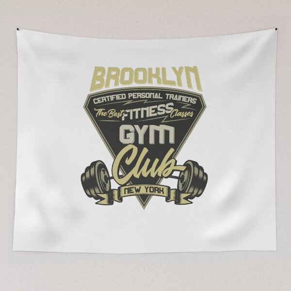 Item preview, Brooklyn Fitness Club Emblem - GYM designed and sold by KolbaVison.