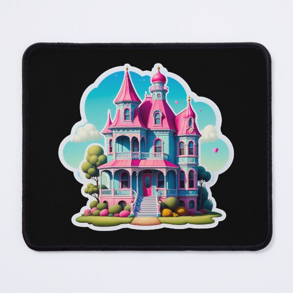 Item preview, Colorful Victorian Fantasy House designed and sold by artwaves.