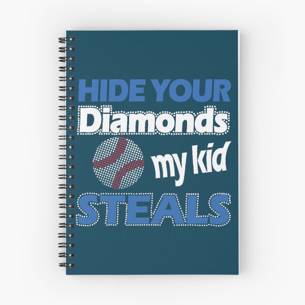 Item preview, Funny baseball softball hide your diamonds kid steals gift designed and sold by CrystalStroman.