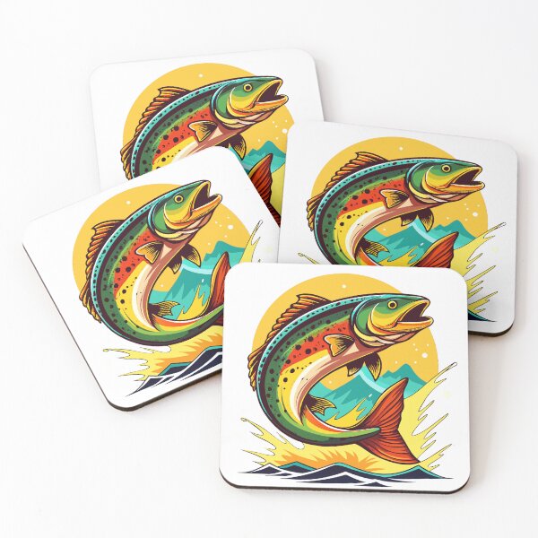 Item preview, Rainbow Trout fish designed and sold by 1081900shop.