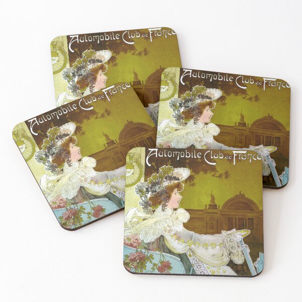 Item preview, Art Nouveau Automobile Club Advertisement  designed and sold by newnouveau.