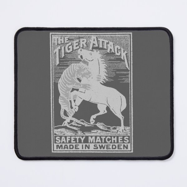 Item preview, Safety Matches Sweden Tiger Attack designed and sold by Yeaha.