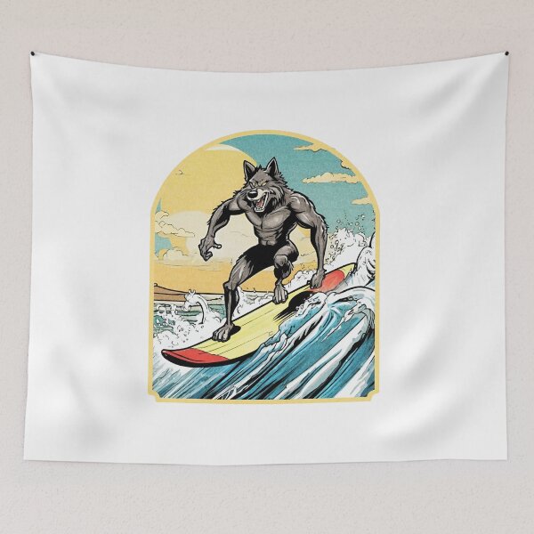 Artikelvorschau, Werwolf-Surfer entworfen und verkauft von Eolithic.