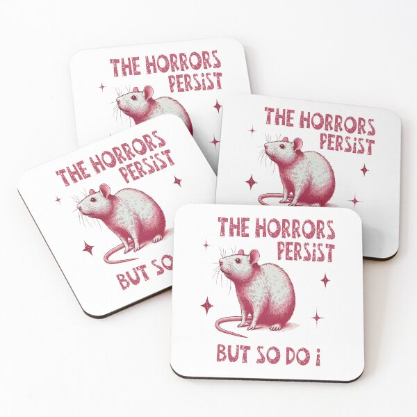 Item preview, The Horrors Persist But So Do designed and sold by ward didoch.