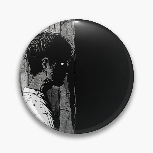 Item preview, forlon - black and white horror manga anime boy designed and sold by ForsakenFrames.