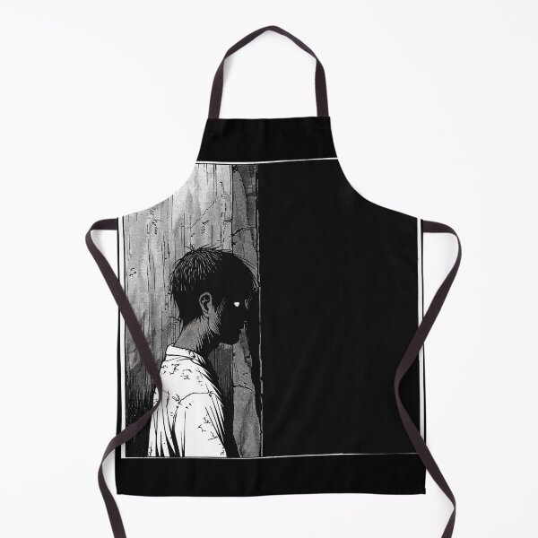 Item preview, forlon - black and white horror manga anime boy designed and sold by ForsakenFrames.