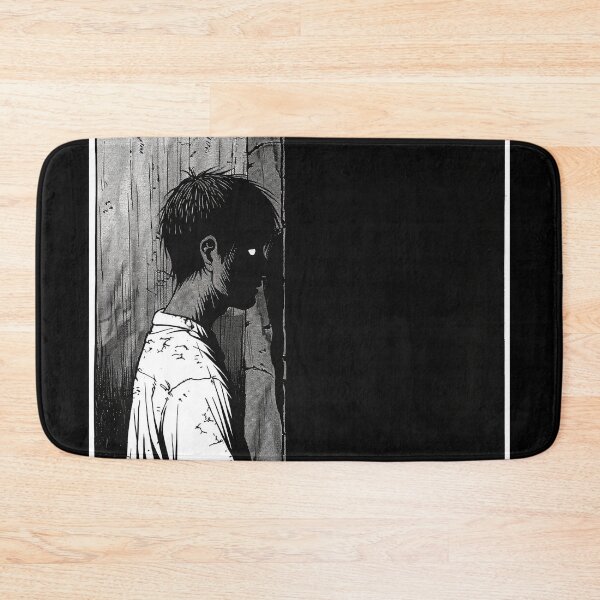 Item preview, forlon - black and white horror manga anime boy designed and sold by ForsakenFrames.