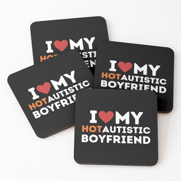 Item preview, I love my Hot Autistic Boyfriend designed and sold by killzak.