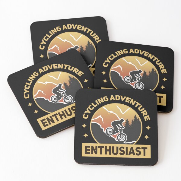 Item preview, Cycling Adventure Enthusiast Mountain Biking for cyclists designed and sold by KLArtzStore.