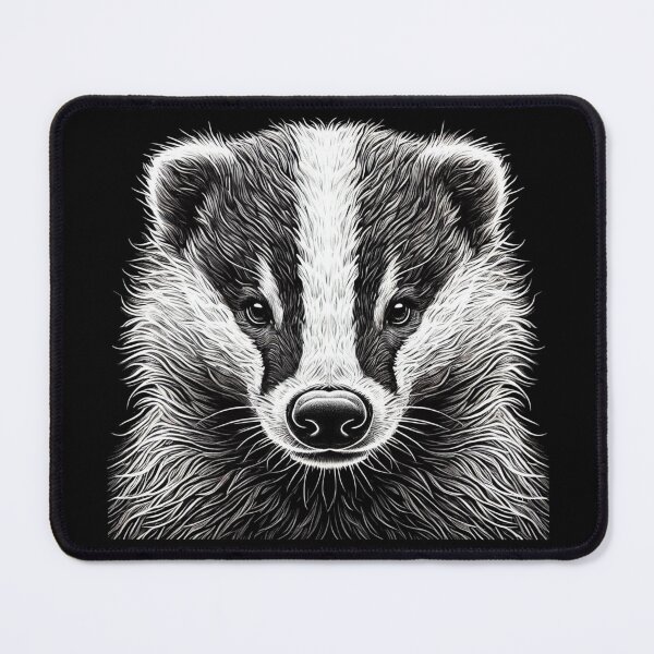 Item preview, Curious Badger designed and sold by Blink Art Studio.
