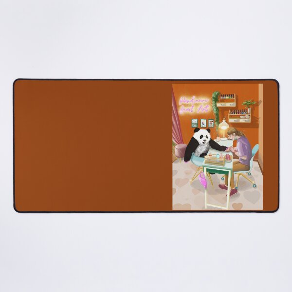 Item preview, Pampered Panda: Unique Nail Art Experience at Pandicure Salon! designed and sold by Pandositive.