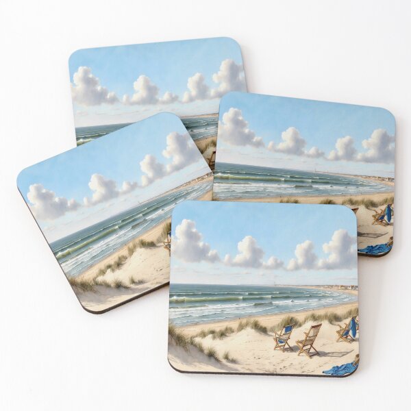 Artikelvorschau, Impressionist Dutch Master Style Beach Paintings B1-03 entworfen und verkauft von MastersInColor.