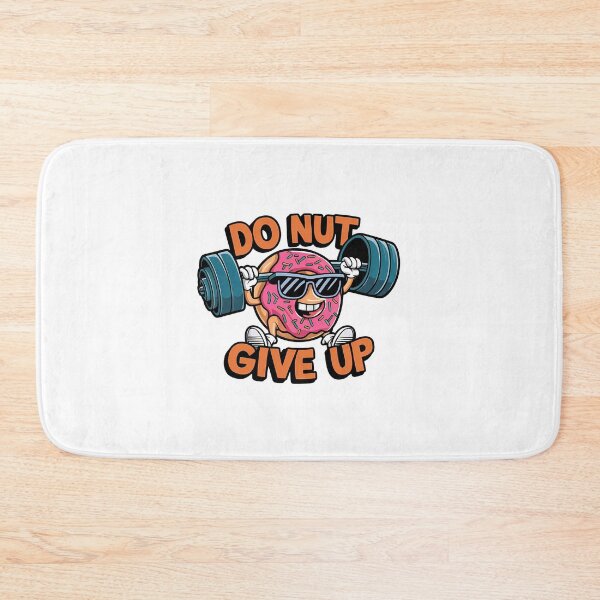 Item preview, DO NUT GIVE UP | FUNNY T-SHIRT | DONUT designed and sold by Zibis09.
