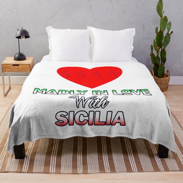 Item preview, Sicilia - Italia - Sicily - Italy - flag colors - Love designed and sold by miskaralise.