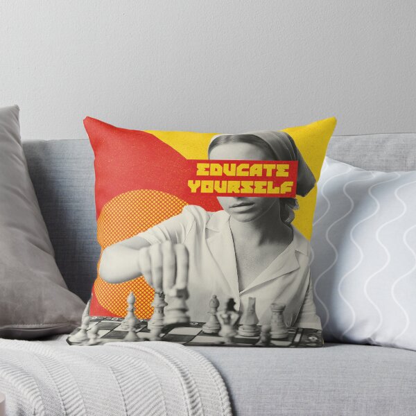 Item preview, EDUCATE YOURSELF designed and sold by ChessPropaganda.