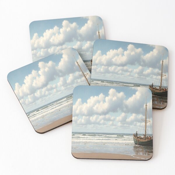 Artikelvorschau, Impressionist Dutch Master Style Beach Paintings B1-05 entworfen und verkauft von MastersInColor.