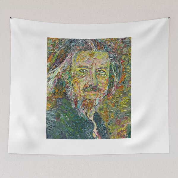 Item preview, ALAN WATTS oil portrait .2 designed and sold by lautir.