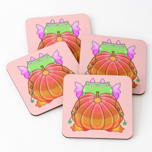 Item preview, Fairycore ghost adorable Coolest pumpkin patch halloween frog designed and sold by Quacktails.