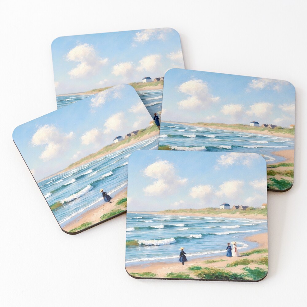 Aperçu de l'œuvre Dessous de verre (lot de 4) créée et vendue par MastersInColor.