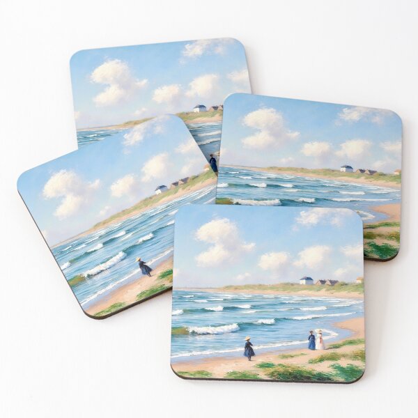 Artikelvorschau, Impressionist Dutch Master Style Beach Paintings B1-22 entworfen und verkauft von MastersInColor.