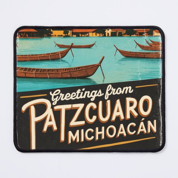Item preview, Patzcuaro Michoacan Mexico Magic Town Postcard Vintage Travel designed and sold by TravelPostcardGems.