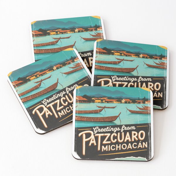 Item preview, Patzcuaro Michoacan Mexico Magic Town Postcard Vintage Travel designed and sold by TravelPostcardGems.