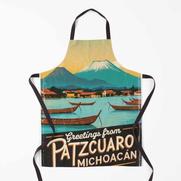 Item preview, Patzcuaro Michoacan Mexico Magic Town Postcard Vintage Travel designed and sold by TravelPostcardGems.