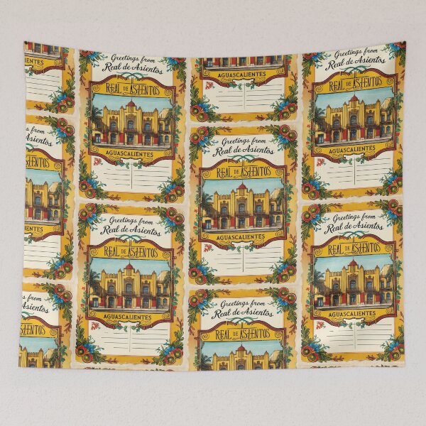 Item preview, Real de Asientos Aguascalientes Mexico Magic Town Postcard Vintage Travel designed and sold by TravelPostcardGems.