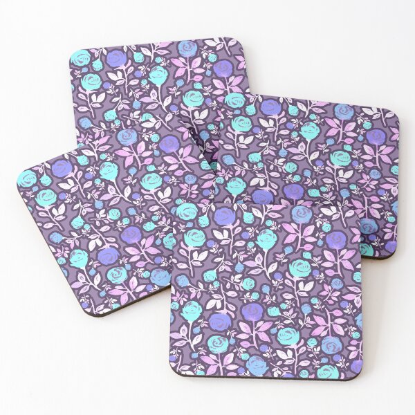 Item preview, Single Watercolor Roses Pattern (Lavender) designed and sold by andrebalest.art.