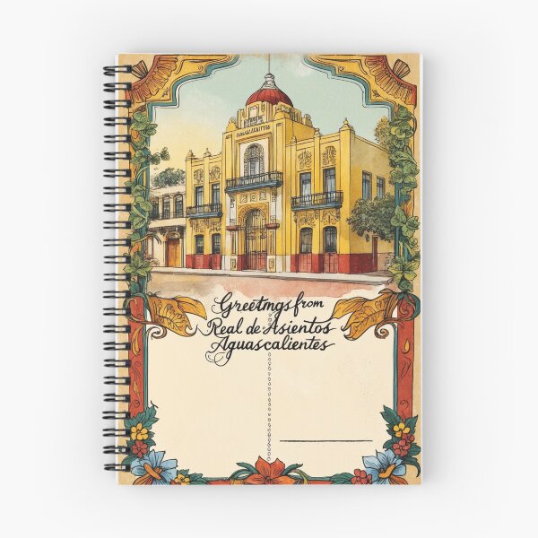 Item preview, Real de Asientos Aguascalientes Mexico Magic Town Postcard Vintage Travel designed and sold by TravelPostcardGems.