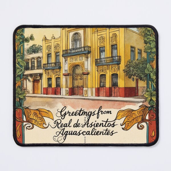 Item preview, Real de Asientos Aguascalientes Mexico Magic Town Postcard Vintage Travel designed and sold by TravelPostcardGems.