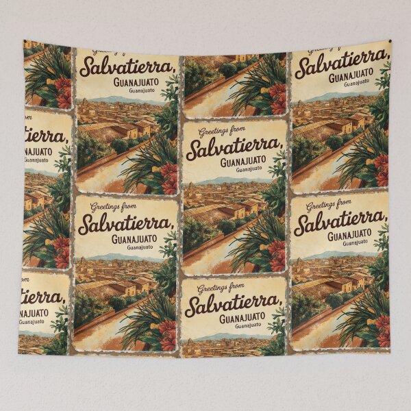 Item preview, Salvatierra Guanajuato Mexico Magic Town Postcard Vintage Travel designed and sold by TravelPostcardGems.
